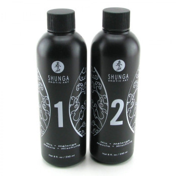 Гель для NURU-массажа Shunga Oriental Body-to-Body – Melon Mango (2 x 225 мл) плюс простыня