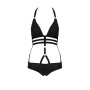 Боді монокіні під латекс Passion Exclusive LAMIS BODY L/XL, black