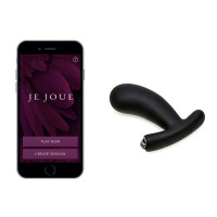 Смарт-массажер простаты Je Joue - NUO Black с двумя моторами и глубокой вибрацией  + подарок косметичка
