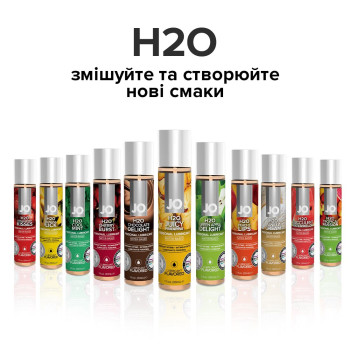 Смазка на водной основе JO H2O — Juicy Pineapple (120 мл) без сахара, растительный глицерин