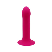 Дилдо с присоской Adrien Lastic Hitsens 2 Pink, отлично для страпона, макс. диам. 4см, длина 16,7см