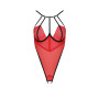 Боди с высоким вырезом бедра Passion Exclusive AKITA BODY XXL/XXXL, red