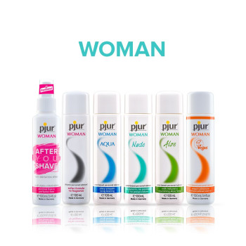 Лубрикант на водній основі pjur Woman Aloe 30 мл, з екстрактом алое, зволожувальний, без парабенів