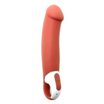 Мощный вибратор Satisfyer Vibes Master, гибкий литой силикон, 12 режимов работы, диаметр 46 мм