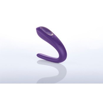 Вібратор для пар Satisfyer Double Classic Violet з одним моторчиком