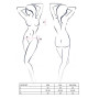 Комплект білизни під латекс Passion CAPRI SET XXL/XXXL black, міні-бікіні, стрінги, пояс для панчіх