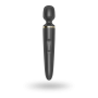 Вібромасажер Satisfyer Wand-er Woman (Black/Gold), водонепроникний, потужний, розмір XXL