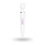 Вібромасажер Satisfyer Wand-er Woman (White/Chrome), водонепроникний, потужний, розмір XXL