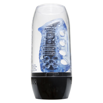 Мастурбатор Fleshlight Fleshskins Grip Blue Ice, надійна фіксація на руці, відмінно для пар та мінета