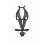 Напівпрозоре боді з вирізами Passion Exclusive Mirajane Body black S/M, black