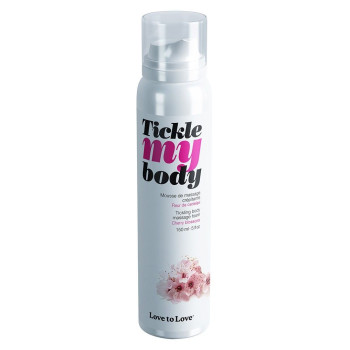 Масажна піна Love To Love TICKLE MY BODY Cherry Blossom (150 мл) зволожувальна