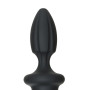 Анальный плаг с дилдо Doc Johnson Kink - Dual Density SECONDSKYN Fuck Plug - Black