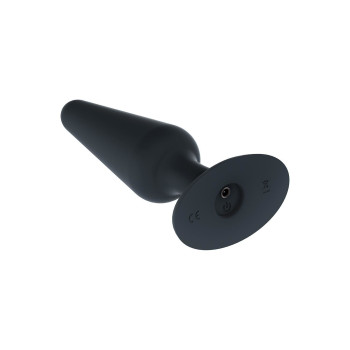Анальна пробка з вібрацією Dorcel Best Vibe Plug M, макс. діаметр 4,1см, soft-touch силікон