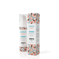 Массажное масло EXSENS Coconut 50мл разогревающее, без сахара, без парабенов, съедобное