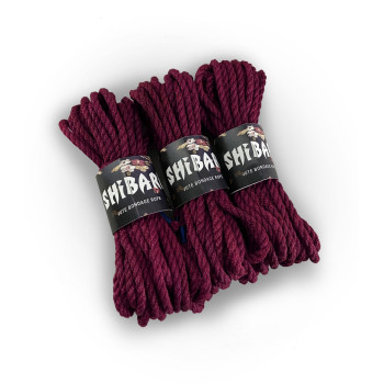 Джутова мотузка для шібарі Feral Feelings Shibari Rope, 8 м фіолетова