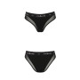 Трусики с прозрачной вставкой Passion PS002 PANTIES M, black