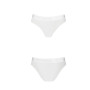 Трусики з прозорою вставкою Passion PS002 PANTIES L, white