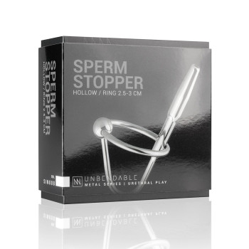 Уретральний стимулятор Sinner Gear Unbendable – Sperm Stopper Hollow Ring, 1 кільце