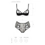 Эротический комплект с рисунком Passion LOVELIA BIKINI XXL/XXXL, black