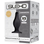 Анальная пробка SilexD (Model 2 size XS) двухслойная, силикон+Silexpan, диаметр 2,9 см