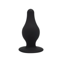 Анальная пробка SilexD (Model 2 size S) двухслойная, силикон+Silexpan, диаметр 3,4 см