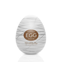 Мастурбатор-яйцо Tenga Egg Silky II с рельефом в виде паутины