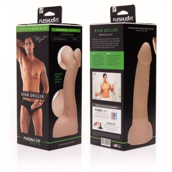 Фаллоимитатор Fleshlight Guys: Ryan Driller Dildo, по слепку пениса порноактера