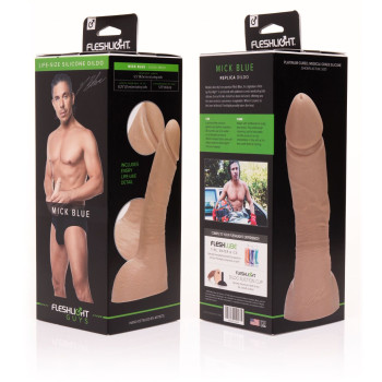 Фаллоимитатор Fleshlight Guys: Mick Blue Dildo, по слепку пениса порноактера