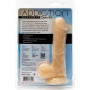 Фаллоимитатор с памятью формы, на присоске ADDICTION — DAVID 8″ Silicone Dong, вибропуля в подарок