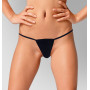 Жіночі трусики XS-2XL з силіконовою анальною пробкою Art Sex - Sexy Panties plug size L Black