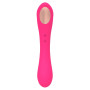 Вибратор и вакуумный клиторальный стимулятор 2-в-1 Alive Quiver Magenta Pink обновленная модель