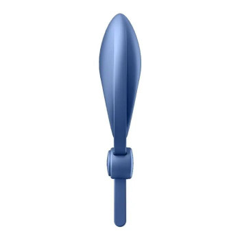 Эрекционное виброкольцо-лассо с регулировкой размера Satisfyer Sniper Blue