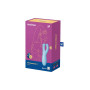 Кліторальний смарт-вібратор Satisfyer Threesome 4 Blue з трьома пальчиками