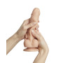 Реалистичный фаллоимитатор Strap-On-Me Sliding Skin Realistic Dildo Vanille S, эффект подвижной кожи