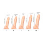 Реалистичный фаллоимитатор Strap-On-Me Sliding Skin Realistic Dildo Vanille L, эффект подвижной кожи