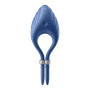 Эрекционное виброкольцо лассо Satisfyer Duelist Blue, 10 режимов, мощный мотор