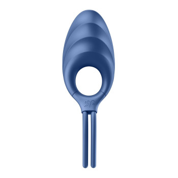 Ерекційне віброкільце-ласо Satisfyer Swordsman Blue, міцна фіксація, 10 режимів, потужний мотор