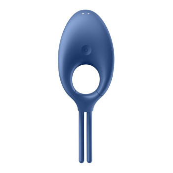 Ерекційне віброкільце-ласо Satisfyer Swordsman Blue, міцна фіксація, 10 режимів, потужний мотор