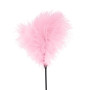 Щекоталка с пером индюка Art of Sex – Feather Paddle, розовая