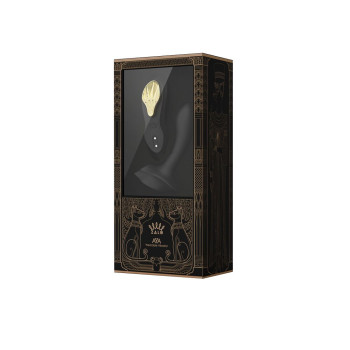 Смарт-вибратор в трусики Zalo - AYA Obsidian Black, насадка и пульт ДУ