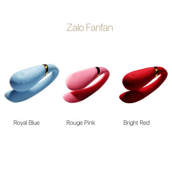 Смартвибратор для пар Zalo — Fanfan Bright Red