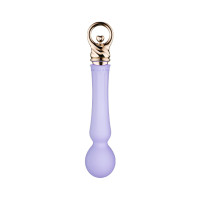 Вібромасажер із підігрівом Zalo Sweet Magic - Confidence Wand Fantasy Violet