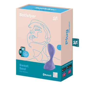 Анальна смарт-пробка з вібрацією Satisfyer Sweet Seal Lilac