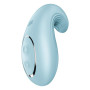 Вибратор Satisfyer Dipping Delight Light Blue, 2 мотора, гибкий кончик