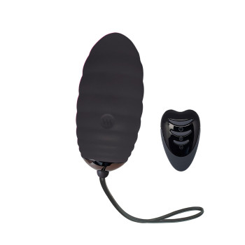 Виброяйцо Adrien Lastic Ocean Breeze 2.0 Black, пульт ДУ, очень мощный мотор, 10 виброрежимов