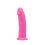 Фаллоимитатор SilexD Robby Pink (MODEL 2 size 6in)  Glow in the dark, двухслойный, силикон+Silexpan, диаметр 3,5см