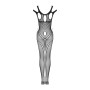 Бодістокінг Obsessive Bodystocking G322 S/M/L, фантасмагорично-силуетний крій