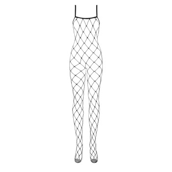 Бодістокінг з великим вічком і відкритими грудьми Obsessive Bodystocking N102 S/M/L, чорний