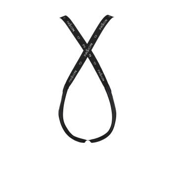 Мужское открытое боди Passion 027 BRUNO L/XL Black, под латекс, на лямках