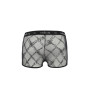 Мужские прозрачные боксеры Passion 032 SHORT JAMES L/XL Black, сетка